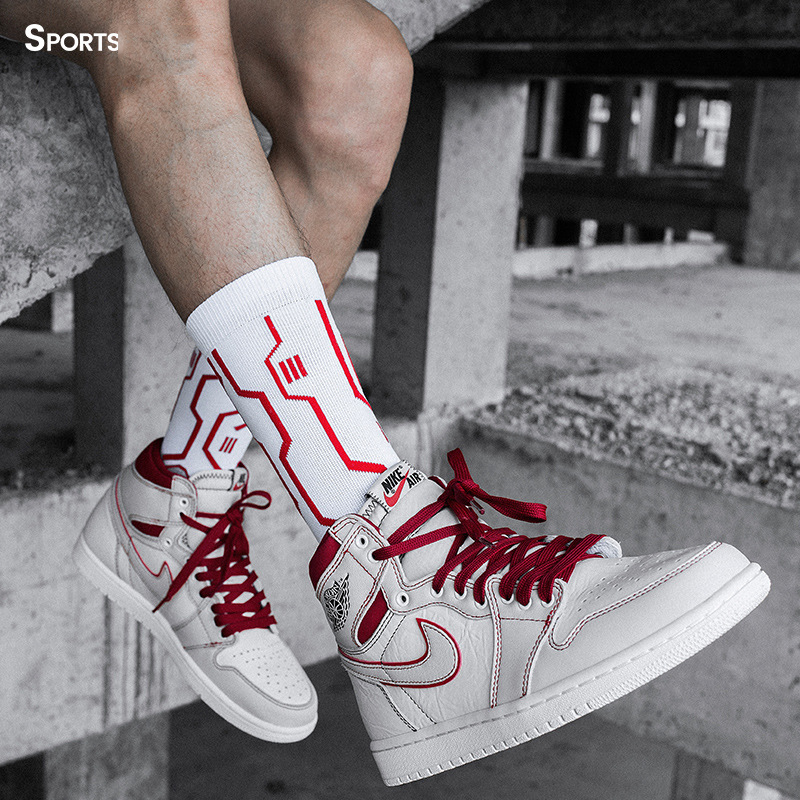 Thickened AJ Elite Basketball Socks with Non-Slip Towel Sole