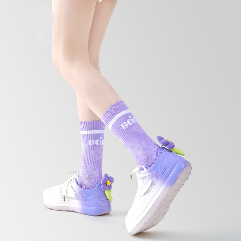 Women’s Mid-Calf Lightweight Odor-Free Terry Socks