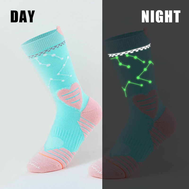 Women’s Mid-Calf Cycling Breathable Terry Socks