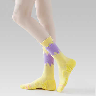 Mid-Calf Spring Breathable Terry Casual Socks