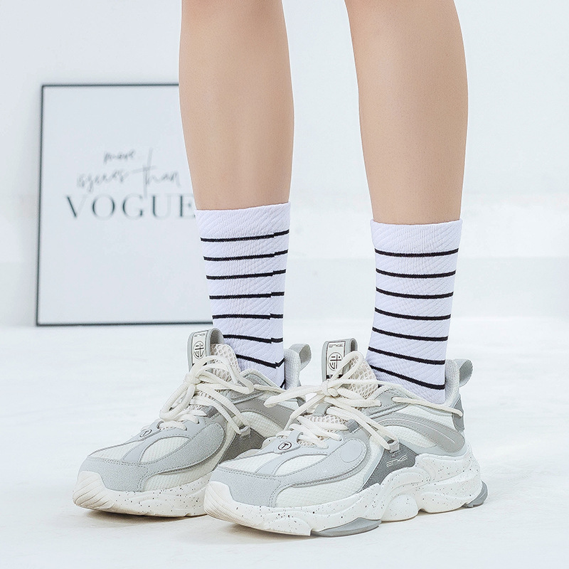 Mid-Calf Terry Versatile Running Trendy Socks