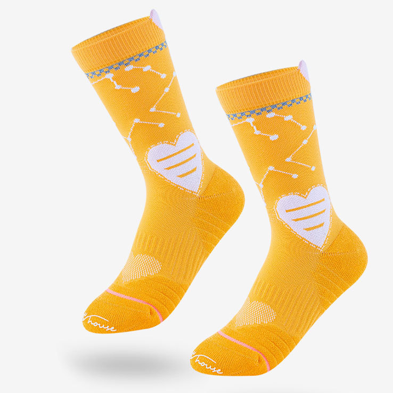 Women’s Mid-Calf Cycling Breathable Terry Socks