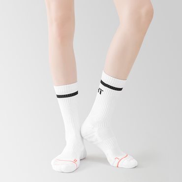 Women’s Mid-Calf Lightweight Odor-Free Terry Socks
