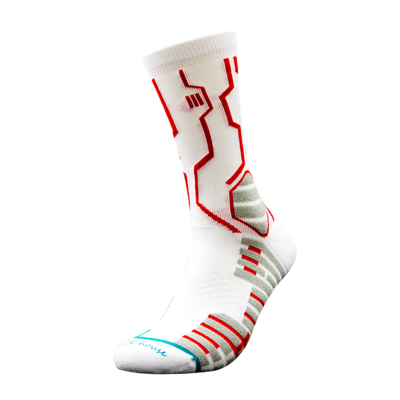 Thickened AJ Elite Basketball Socks with Non-Slip Towel Sole
