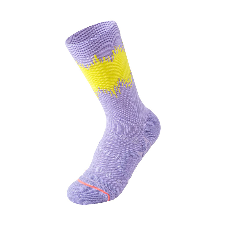 Mid-Calf Spring Breathable Terry Casual Socks