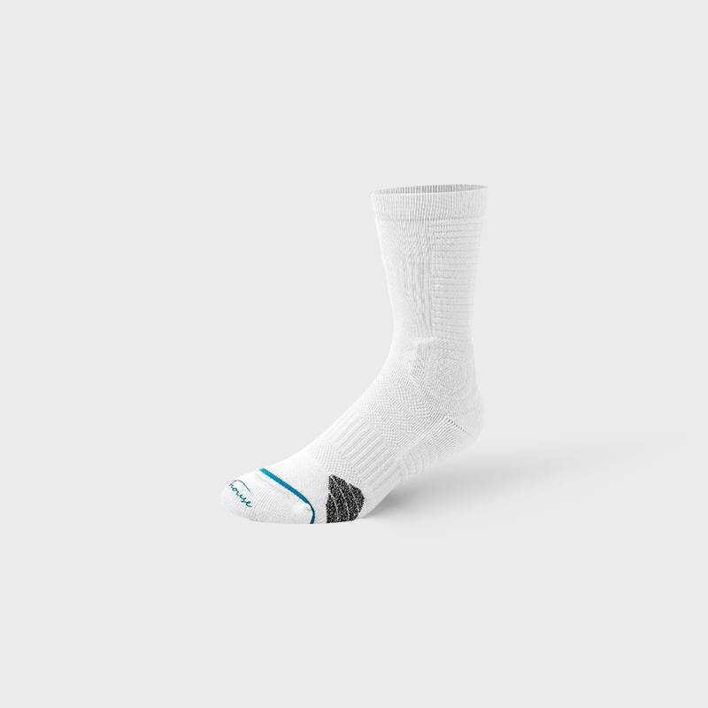 Men’s High-Mid Elite Terry Quick-Dry Basketball Socks