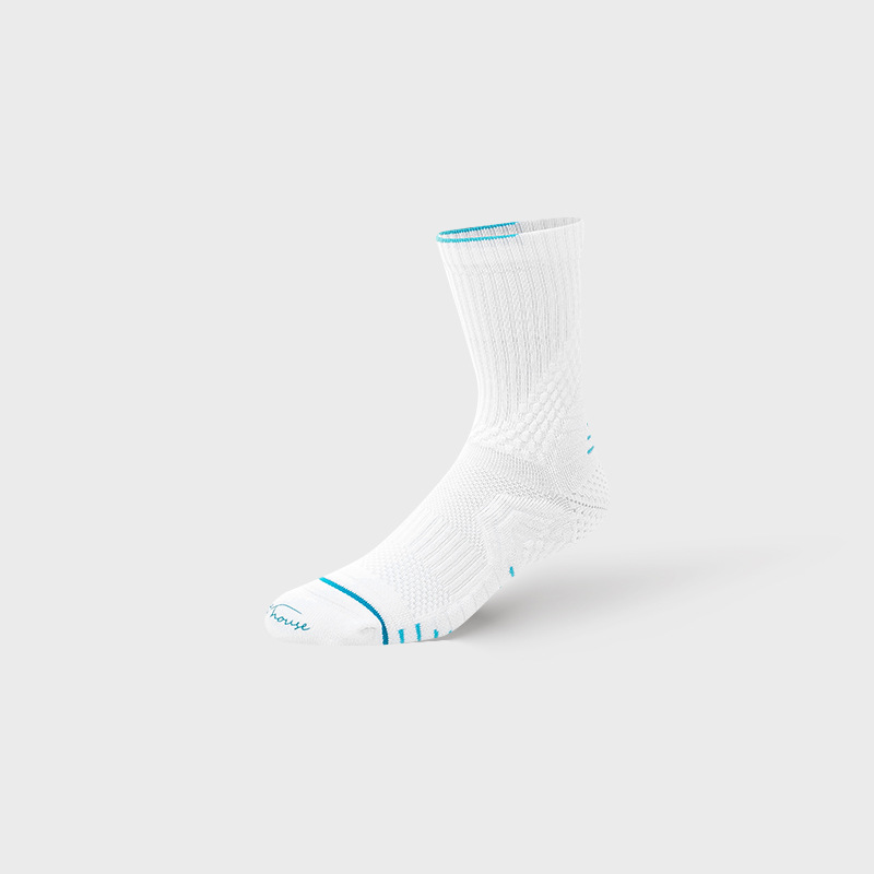 Men’s High-Mid Non-Slip Quick-Dry Basketball Socks