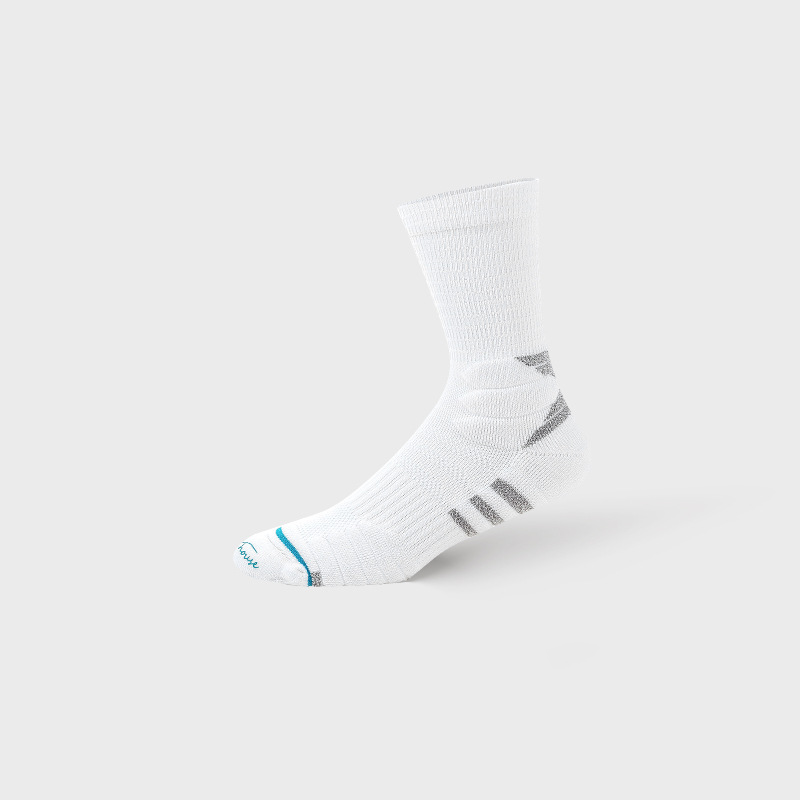 Men’s Mid-Calf Elite Basketball Non-Slip Terry Socks