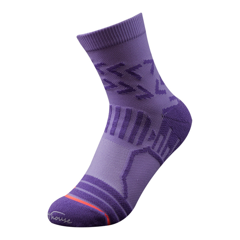 Women's Mid-Calf Shockproof Towel Sole Fitness Trendy Socks