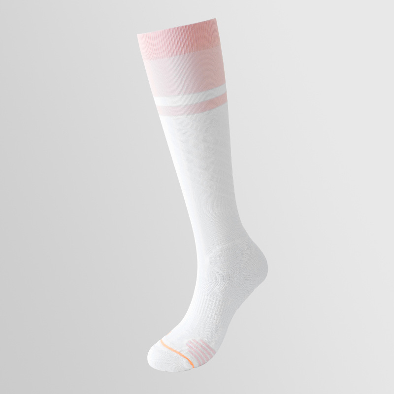 Women's Compression Knee-High Running Socks - Towel-Bottom