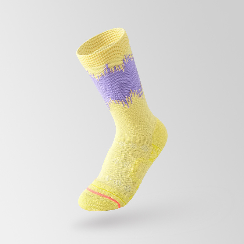 Mid-Calf Spring Breathable Terry Casual Socks