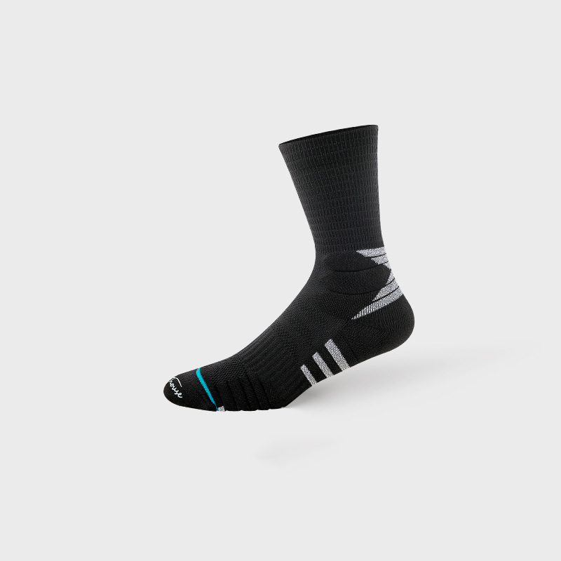 Men’s Mid-Calf Elite Basketball Non-Slip Terry Socks