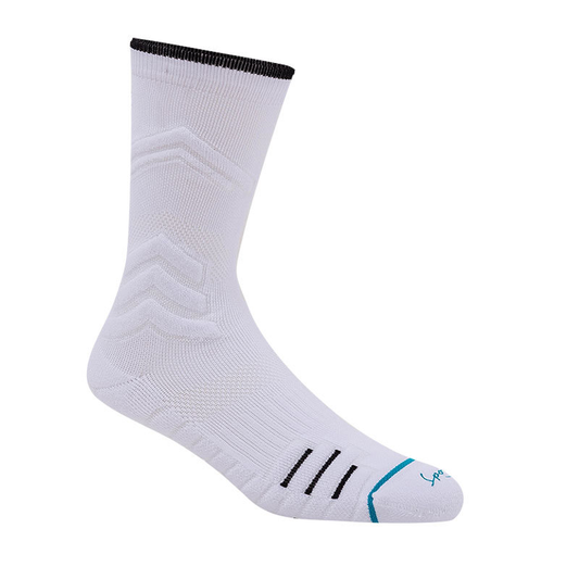 Men's High-Top Breathable Elite Basketball Socks with Towel Sole