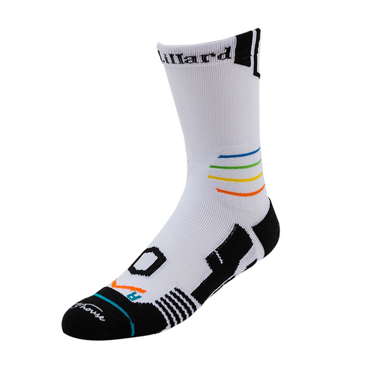 Dame 6 Lillard Mid-Calf Elite Basketball Socks for Performance