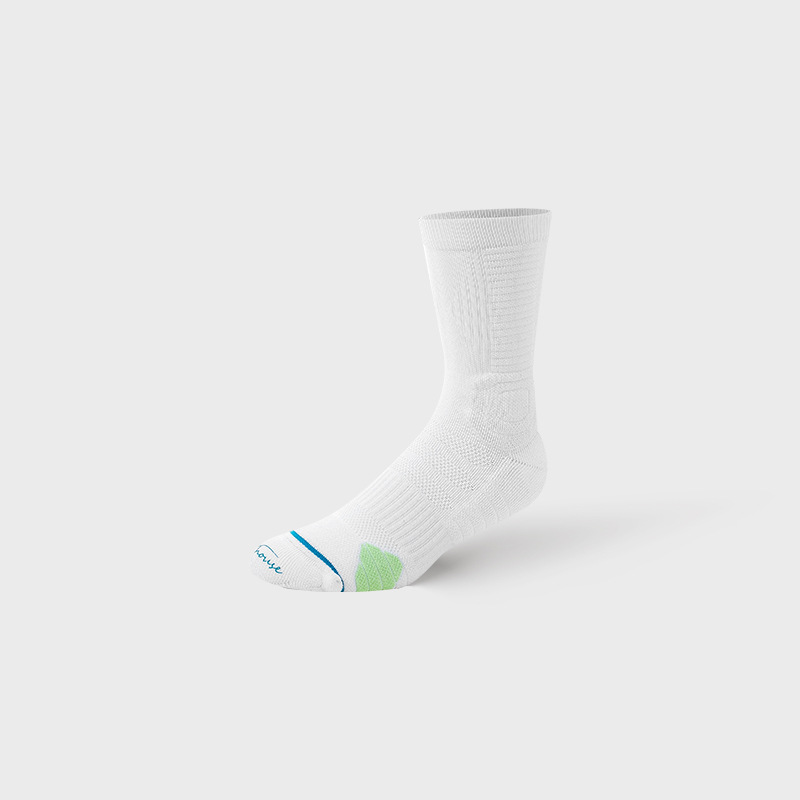 Mid-Calf Elite Basketball Socks with Terry Towel Sole