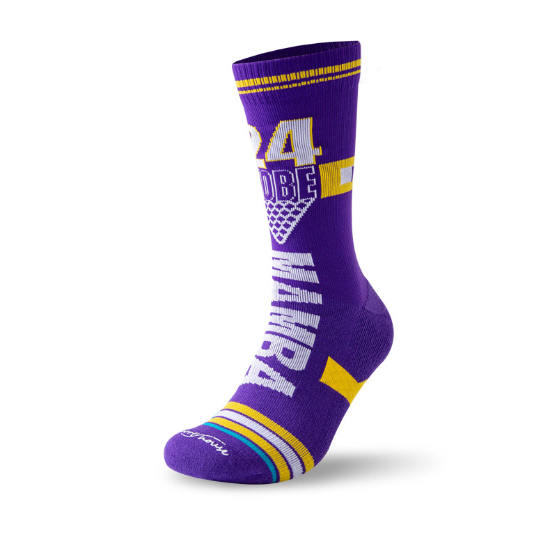 High-Top Kobe Elite Basketball Terry Socks