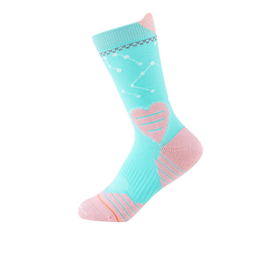 Women’s Mid-Calf Cycling Breathable Terry Socks