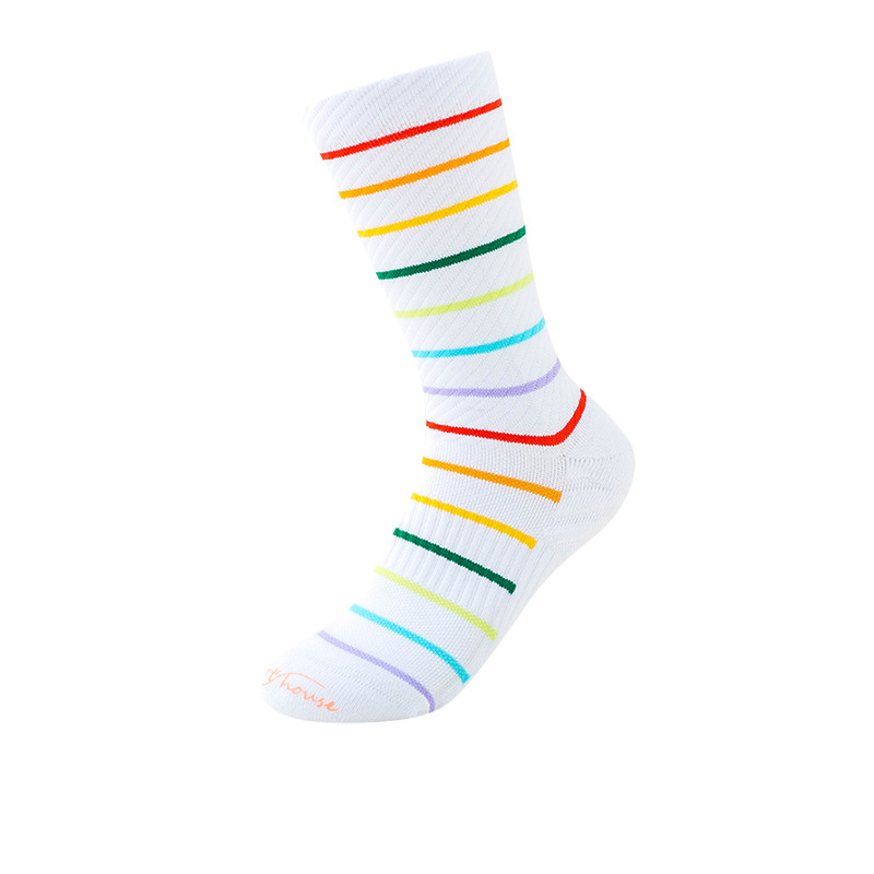 Mid-Calf Terry Versatile Running Trendy Socks