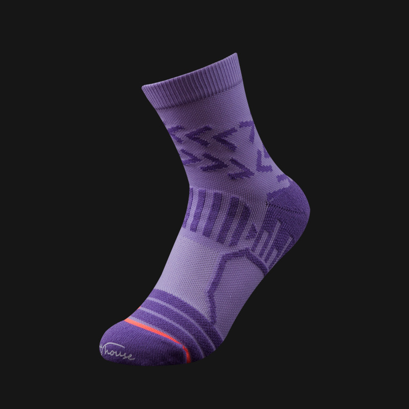 Women's Mid-Calf Shockproof Towel Sole Fitness Trendy Socks