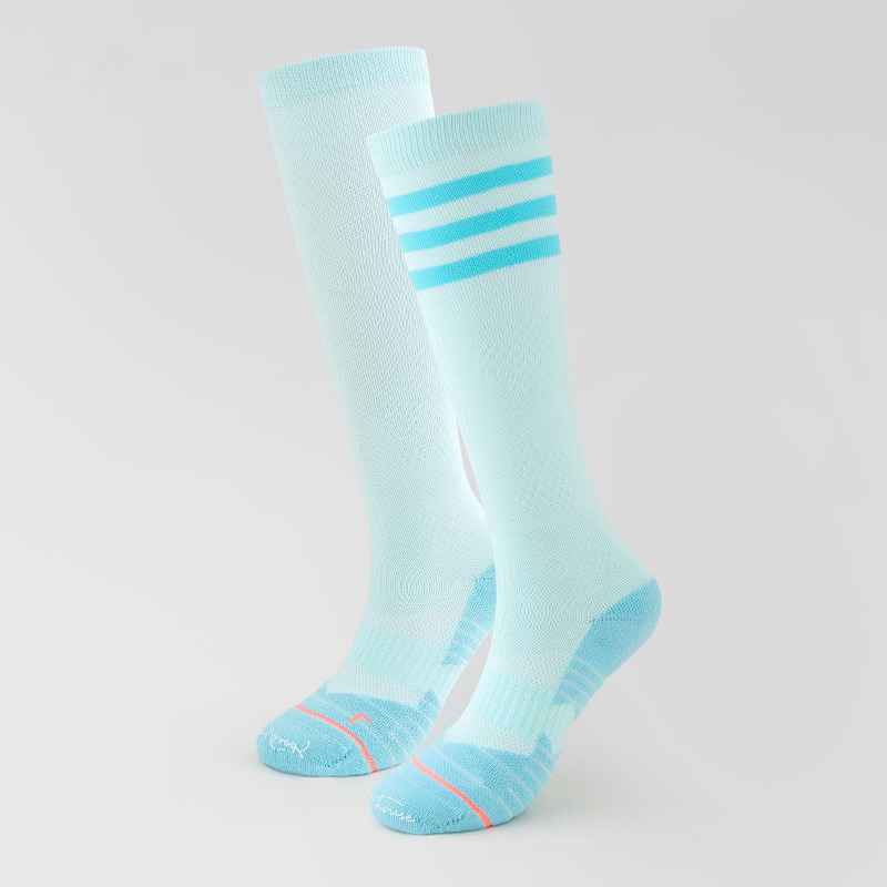 Women's Compression Knee-High Running Socks - Thin