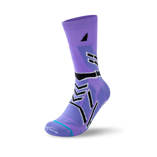 Men's High Mid-Calf Thickened Elite Basketball Socks with Towel Sole