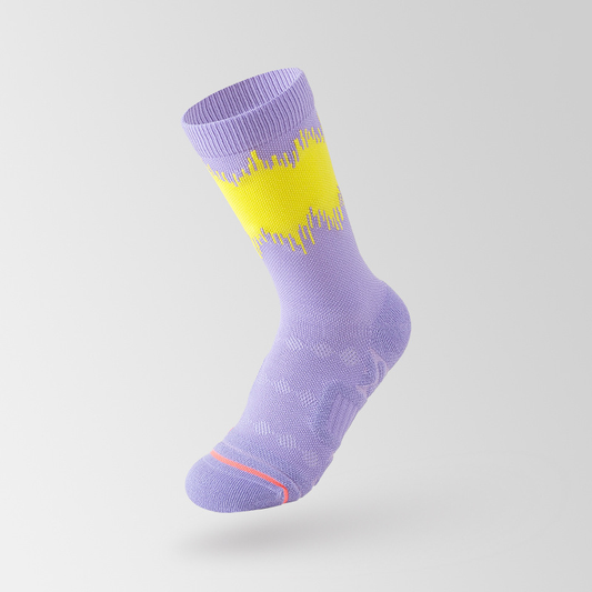 Mid-Calf Spring Breathable Terry Casual Socks