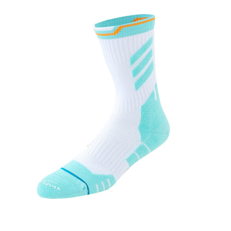 Men’s Mid-Calf Thick Antibacterial Elite Basketball Socks