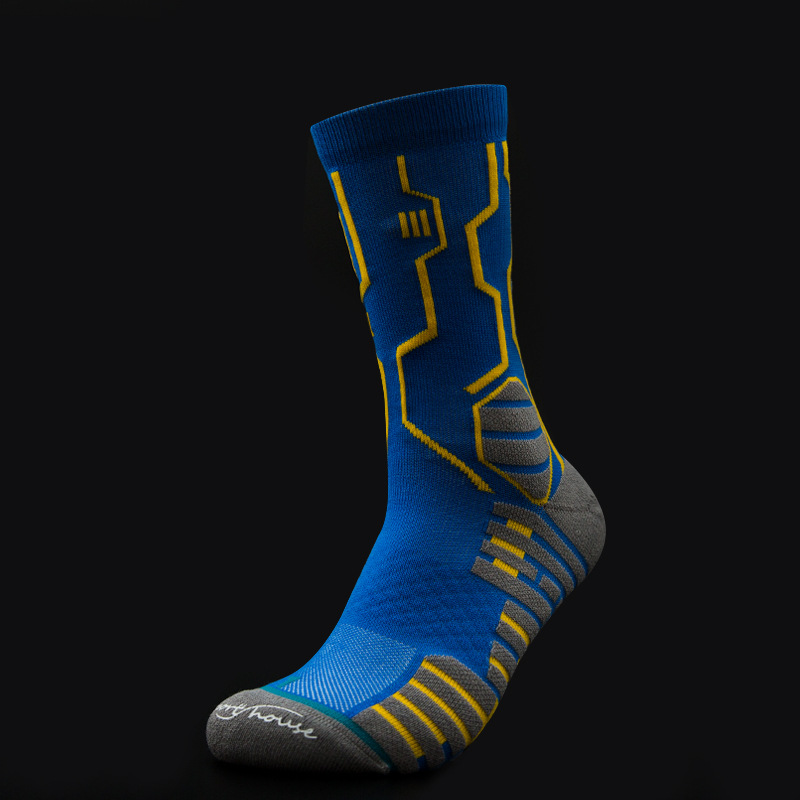 Thickened AJ Elite Basketball Socks with Non-Slip Towel Sole