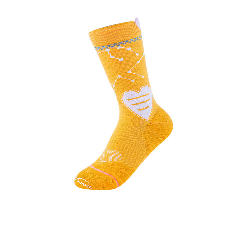 Women’s Mid-Calf Cycling Breathable Terry Socks