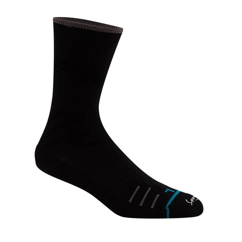 Men's High-Top Breathable Elite Basketball Socks with Towel Sole