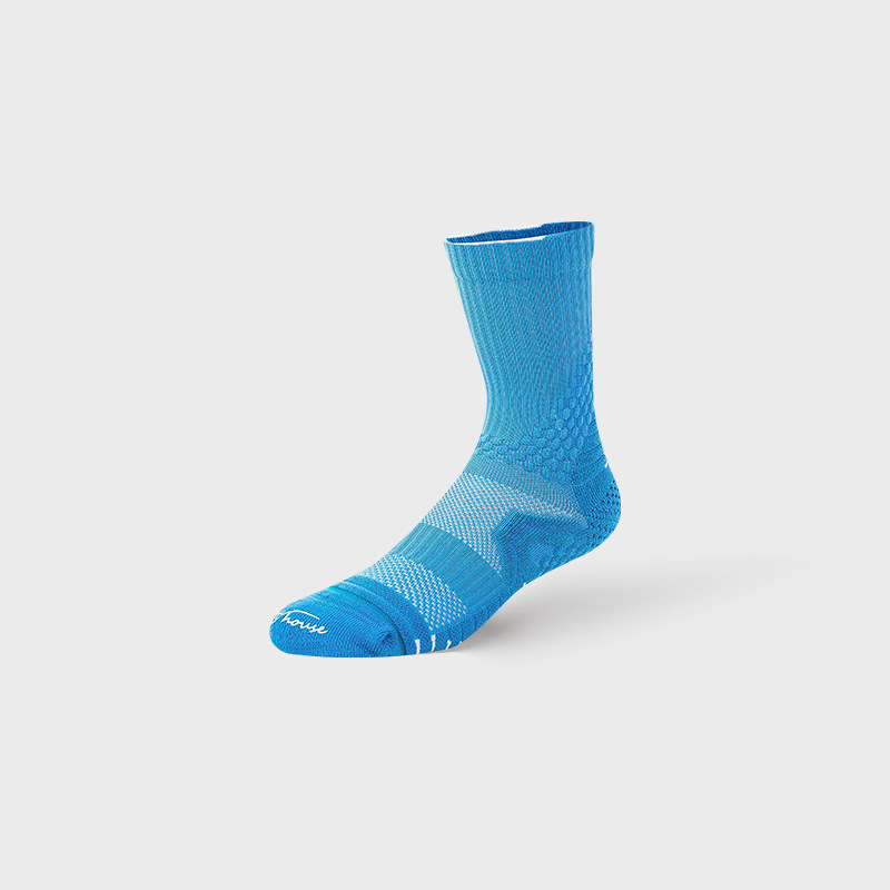 Men’s High-Mid Non-Slip Quick-Dry Basketball Socks