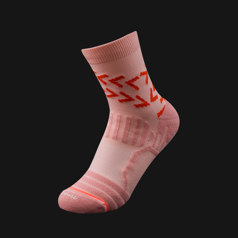 Women's Mid-Calf Shockproof Towel Sole Fitness Trendy Socks