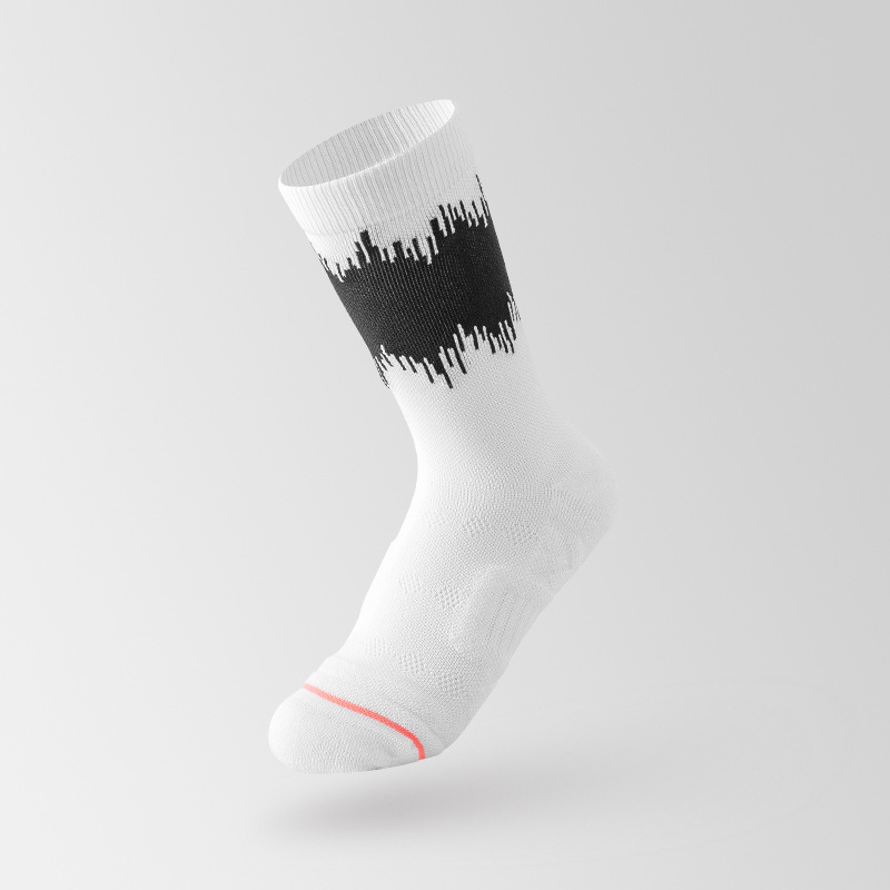 Mid-Calf Spring Breathable Terry Casual Socks
