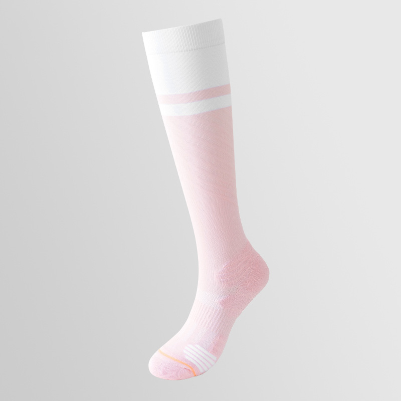Women's Compression Knee-High Running Socks - Towel-Bottom