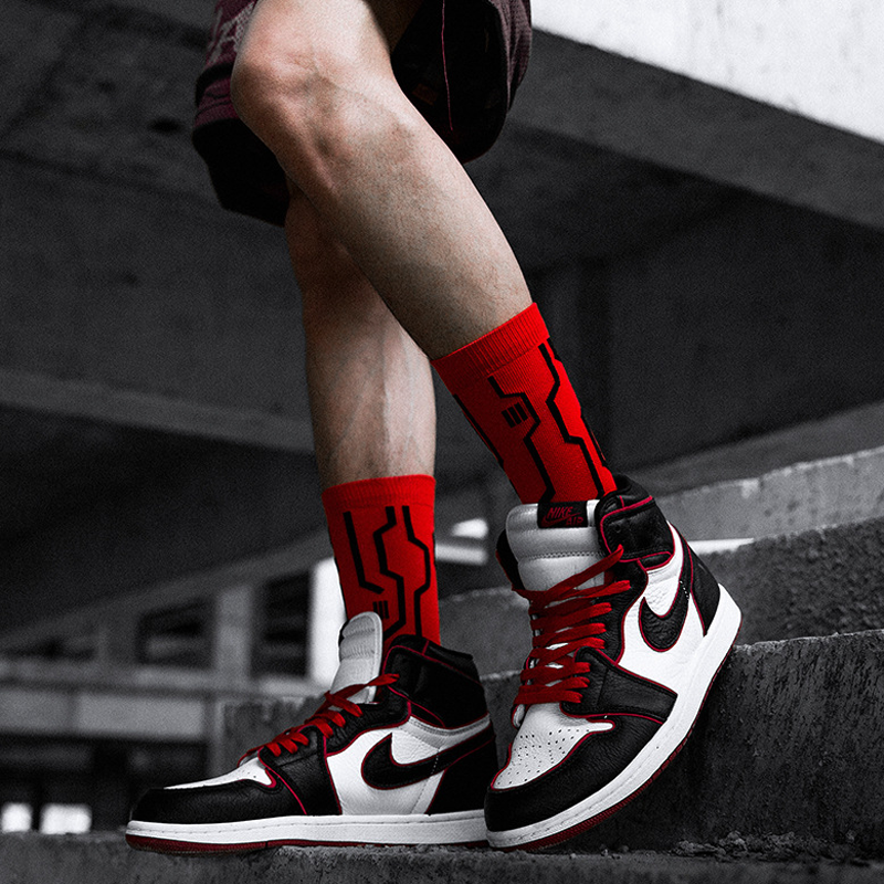 Thickened AJ Elite Basketball Socks with Non-Slip Towel Sole