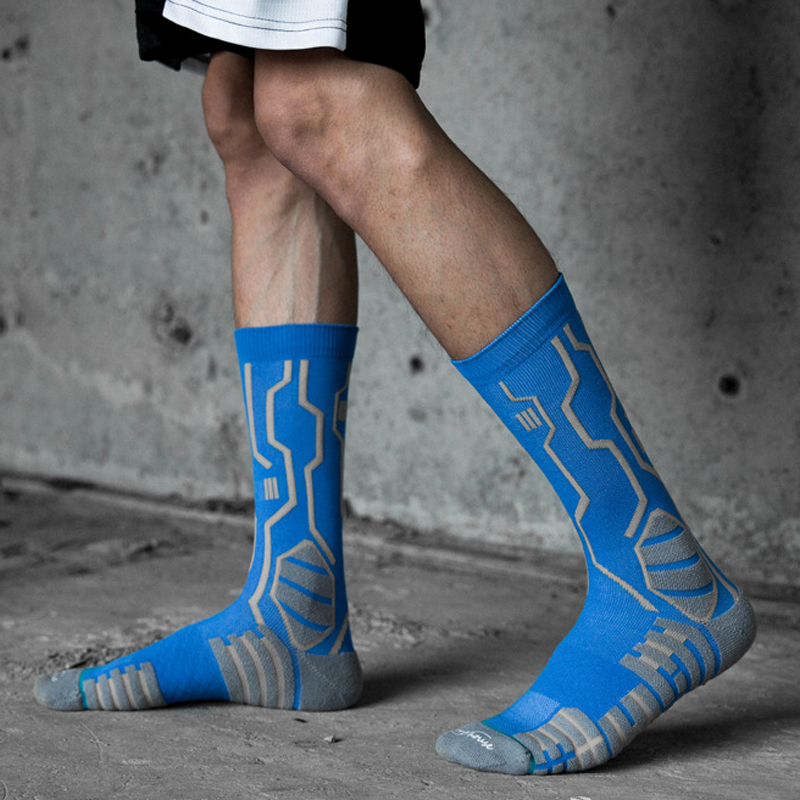 Thickened AJ Elite Basketball Socks with Non-Slip Towel Sole