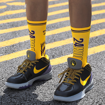 High-Top Kobe Elite Basketball Terry Socks