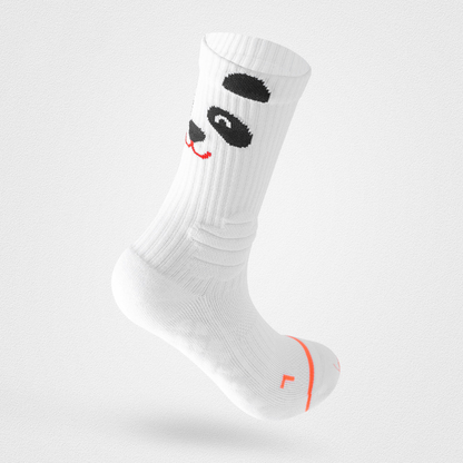 Women’s Mid-Calf Cartoon Running Socks - Terry Cushion