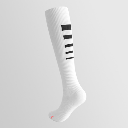 Women’s High-Calf Compression Socks - Breathable Terry