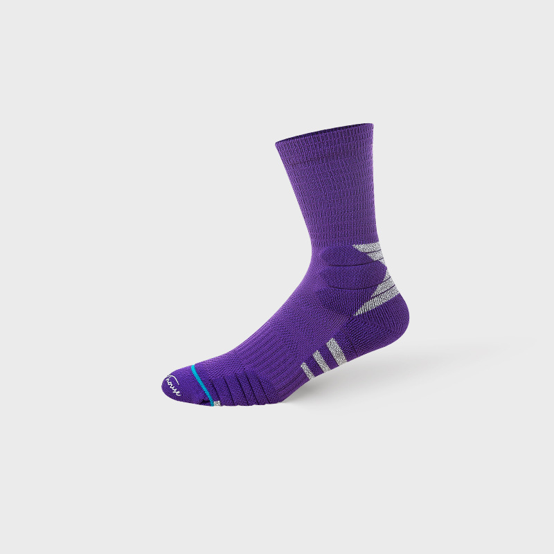 Men’s Mid-Calf Elite Basketball Non-Slip Terry Socks